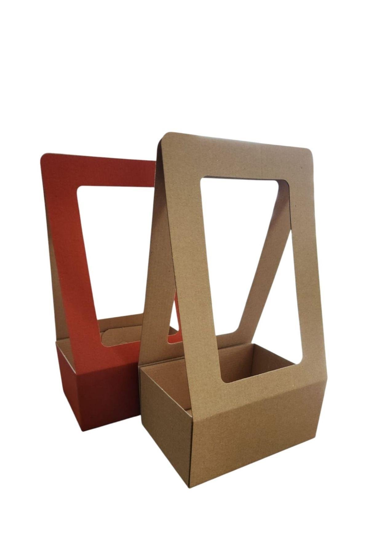 ÇİÇEK TAŞIMA KUTUSU 17,5x12x8