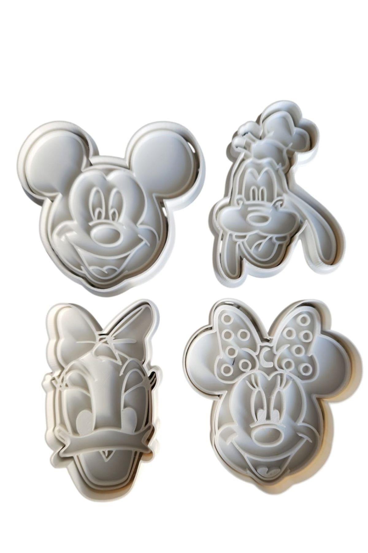 DİSNEY KURABİYE KALIBI 4'LÜ SET
