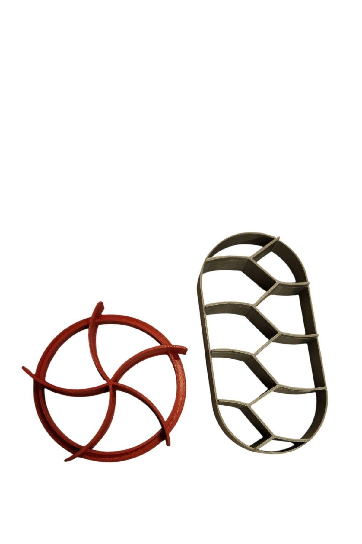 EKMEK-ÇÖREK ŞEKİLLENDİRME 2'Lİ SET