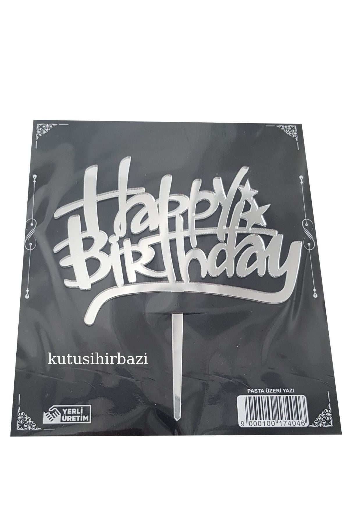 HAPPYBİRTDAY YAZI PLEKSİ