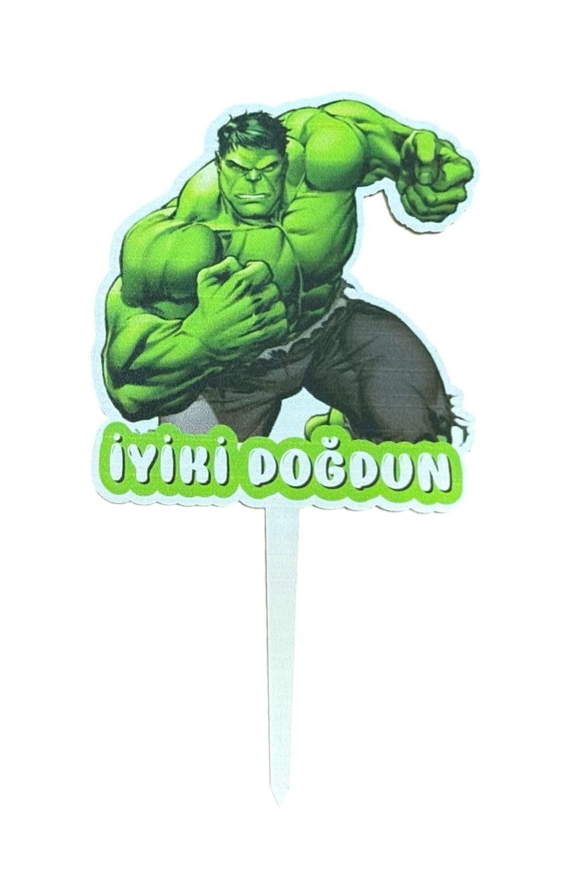 HULK PASTA SÜSÜ RENKLİ