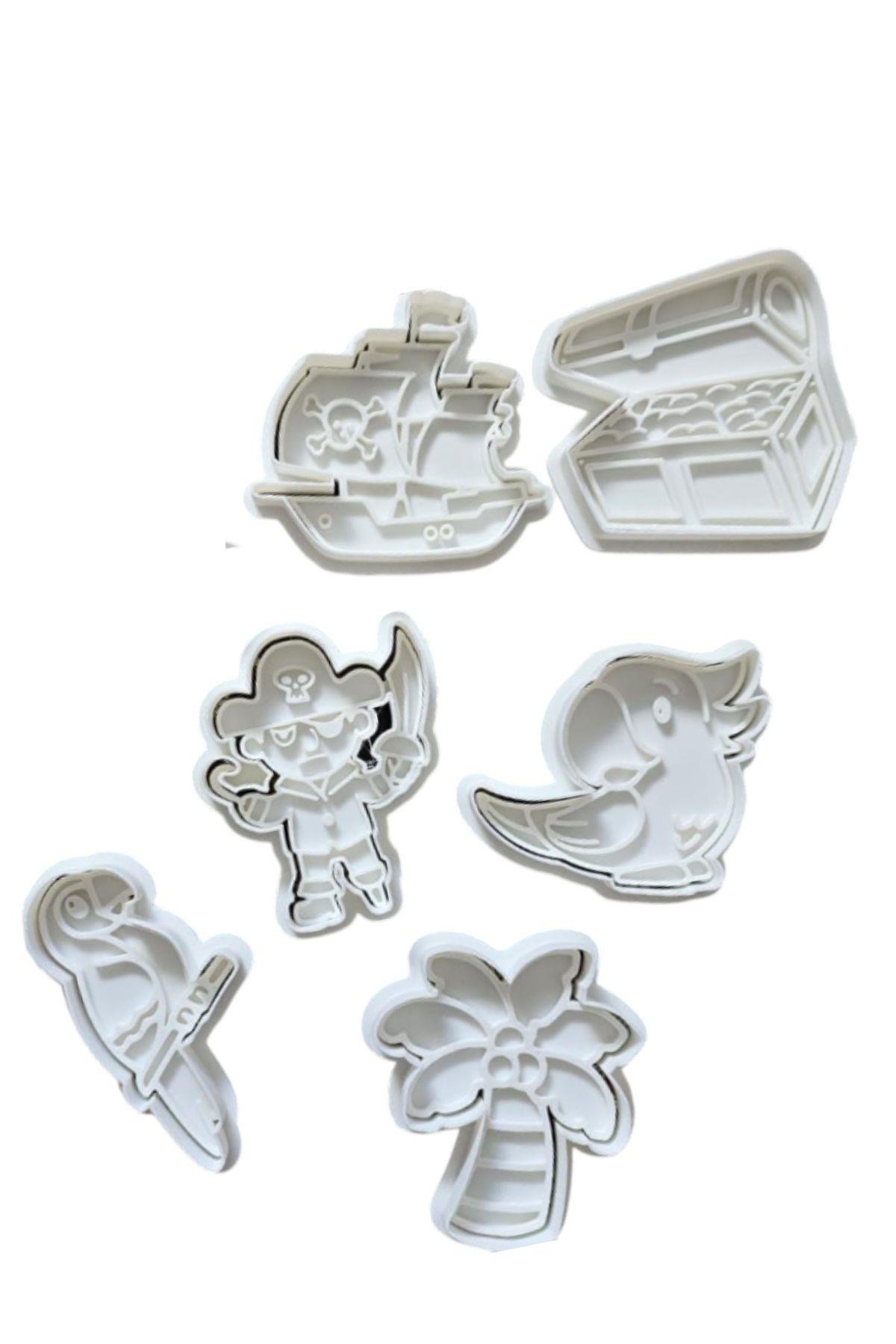 KORSAN 6'LI SET KURABİYE KALIBI