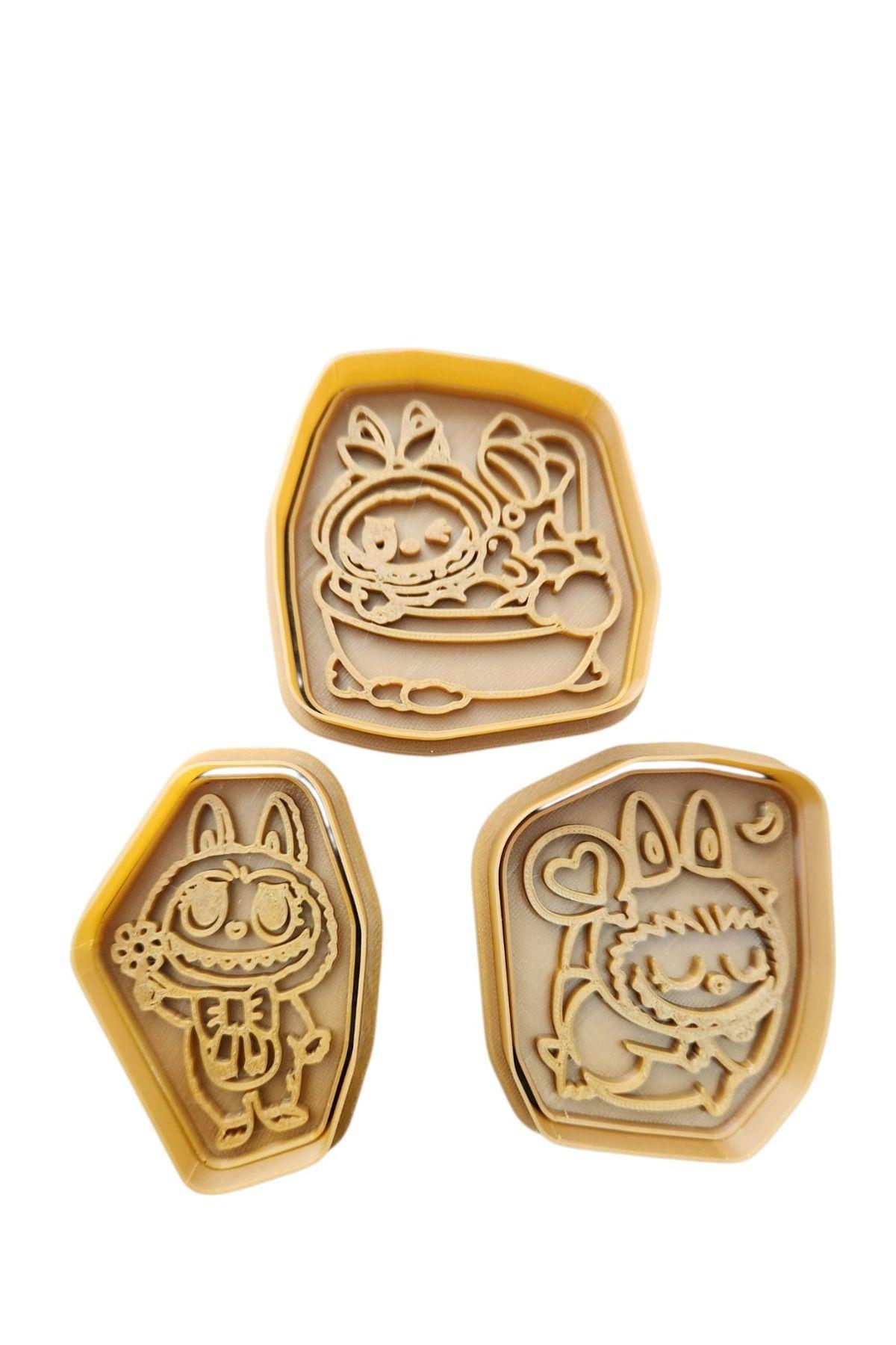 LALUBU KURABİYE KALIBI 3'LÜ SET