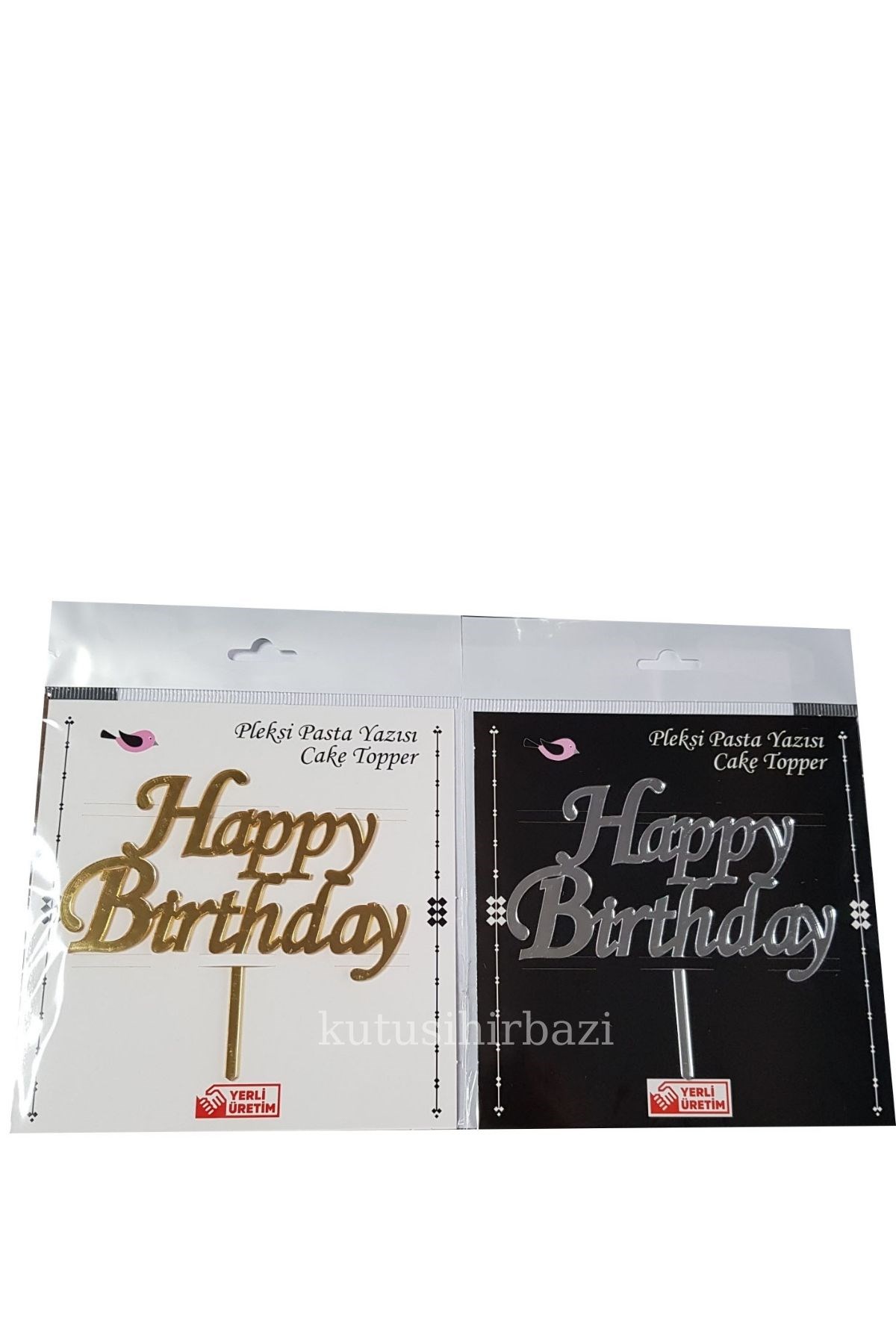 PLEKSİ HAPPYBIRTDAY YAZI