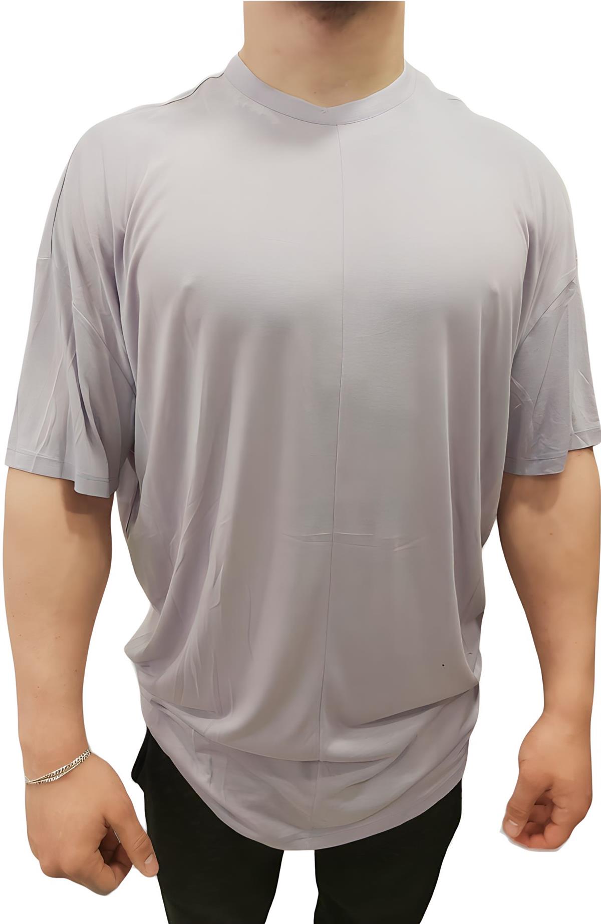 Boyu Uzun Oval Kesim Oversize T-shirt