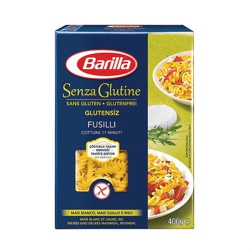 Barilla Glutensiz Fusıllı Makarna (400 gr) 