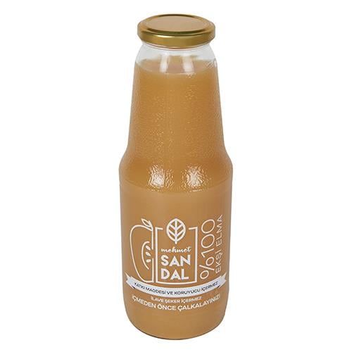 %100 Ekşi Elma Suyu (1000 ml) Mehmet Sandal