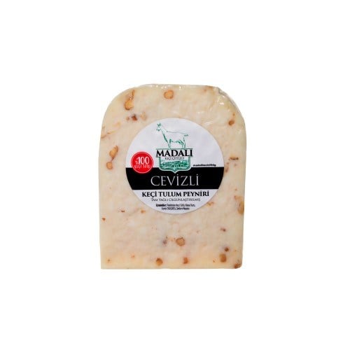 %100 Keçi Cevizli Tulum Peyniri (250 gr) Madalı