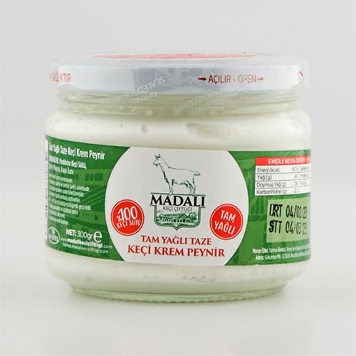 %100 Keçi Krem Peyniri (300 gr) Madalı