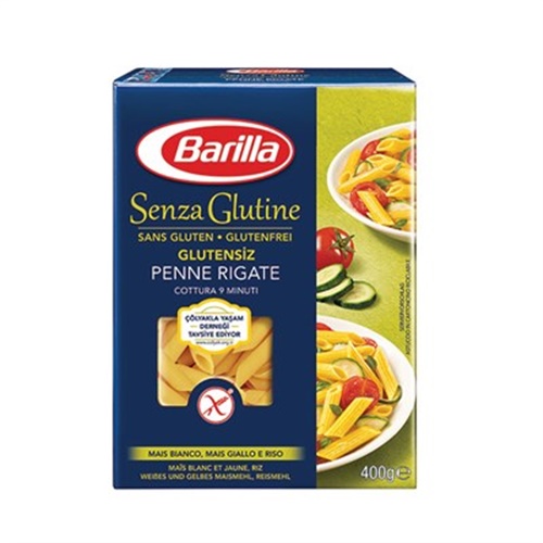 Barilla Glutensiz Penne Rıgate Makarna (400 gr) 
