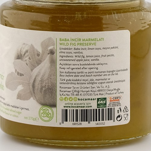 Baba İncir Marmelatı (270 gr) Kocamaar Çiftliği