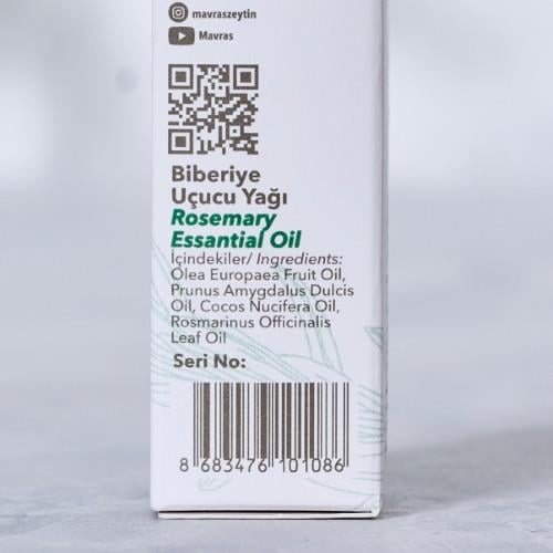 Biberiye Uçucu Yağı (10 ml) Mavras