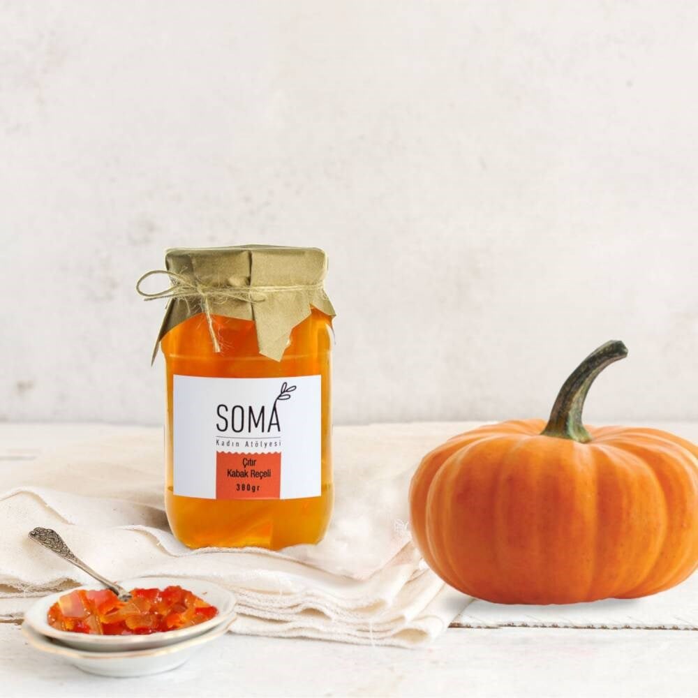 Çıtır Kabak Reçeli (380gr) Soma Kadın Atölyesi