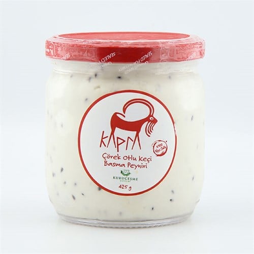 Çörekotlu Keçi Basma Peynir (425 gr) Kapra