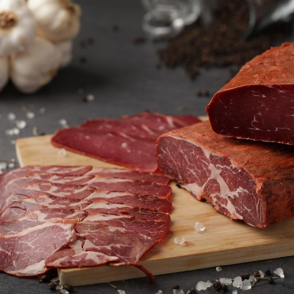 Dana Antrikot Çemensiz Pastırma Dilim (100 gr) Füme Ustası