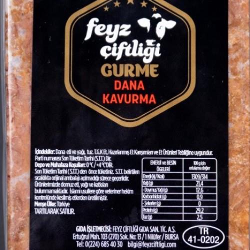 Dana Kavurma (350 Gr) Feyz Çiftliği