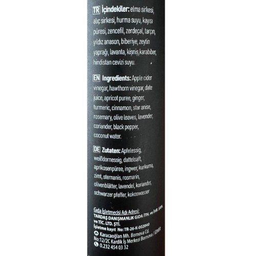 Detox Sirkesi (500 ml) Egenin