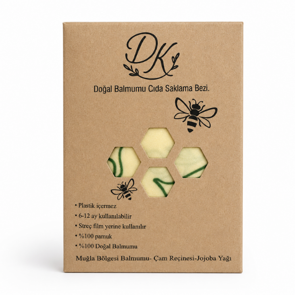 Doğal Sebze Saklama Torbası 2Li Set (30x35 Cm) Doğa Kucaklar