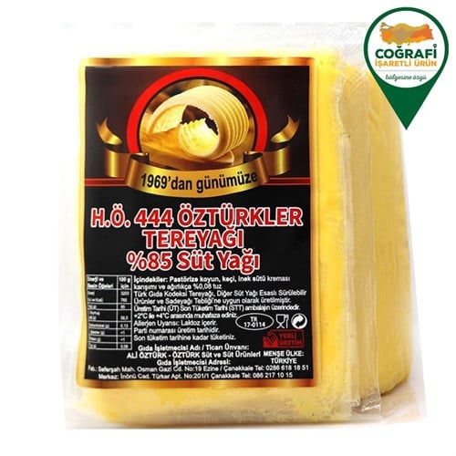 Ezine Tereyağı (500 gr), H.Ö 444