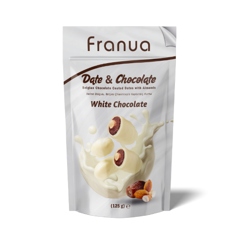 Franua Date & Chocolate White Chocolate (125 Gr) Franua