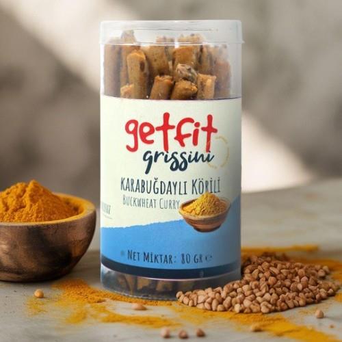 Glutensiz Karabuğdaylı Körili Grissini (80 gr) Getfit