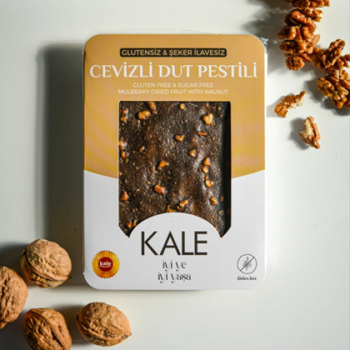 Glutensiz & Rafine Şeker İlavesiz Cevizli Dut Pestili (200 gr) Kale