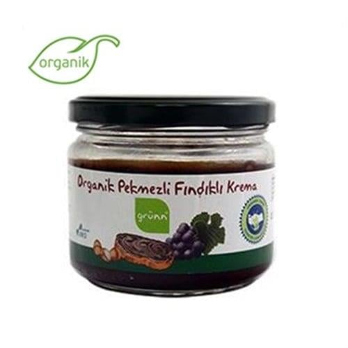 Grünn Organik Pekmezli Fındıklı Krema (200 gr)
