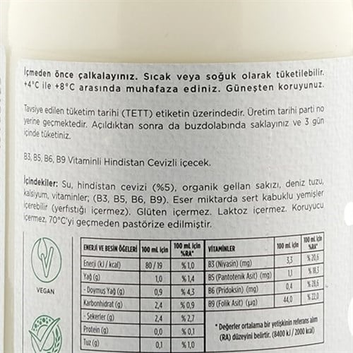 Hindistan Cevizi Sütü (700 ml) VeganMilk