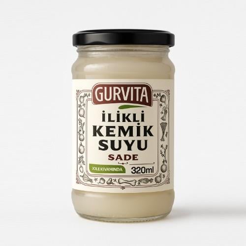 İlikli Kemik Suyu Sade (320 ml) Gurvita