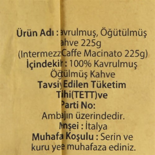 Kavrulmuş,Öğütülmüş Kahve (250 gr) Segafredo