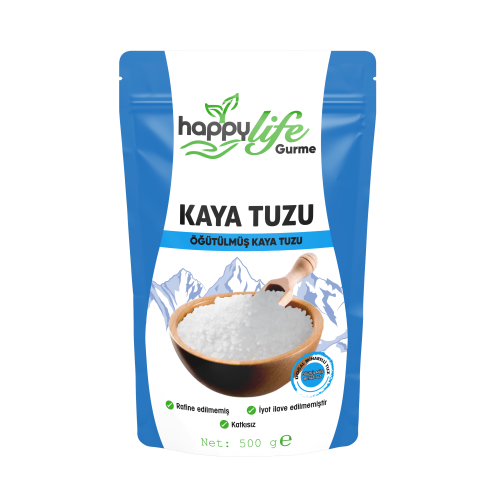 Kaya Tuzu Beyaz (500 gr) Happy Life