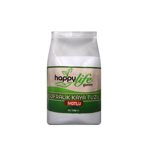 Kaya Tuzu Sofralık (750 gr) Happy Life