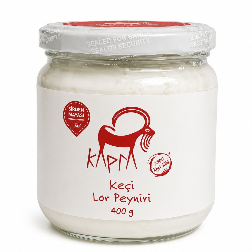 Keçi Lor Peyniri , Az Tuzlu (400 gr) Kapra