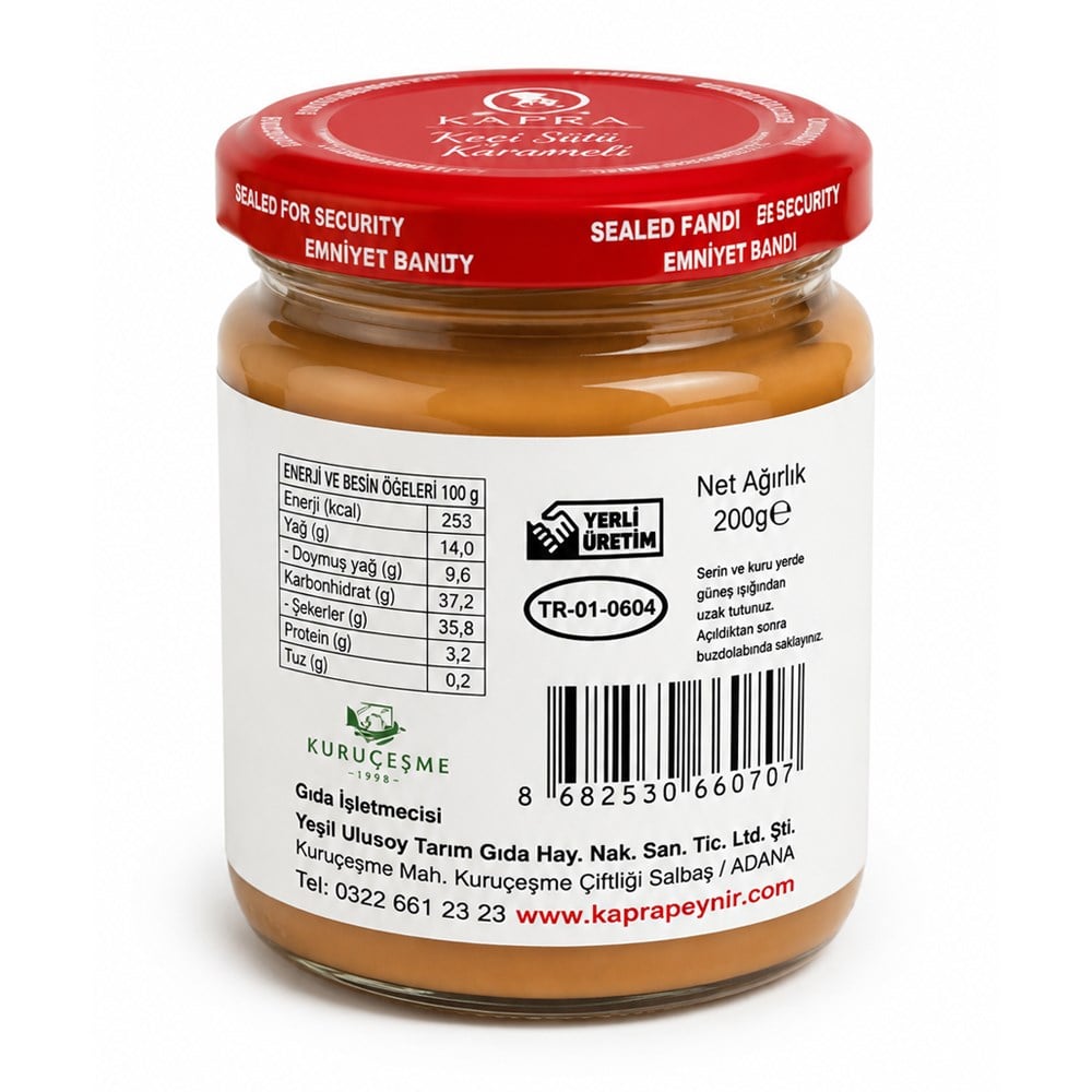 Keçi Sütü Karameli (200 gr) Kapra