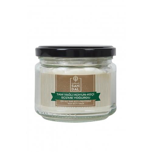 Koyun-Keçi Süzme Yoğurt (250 gr) Mehmet Sandal