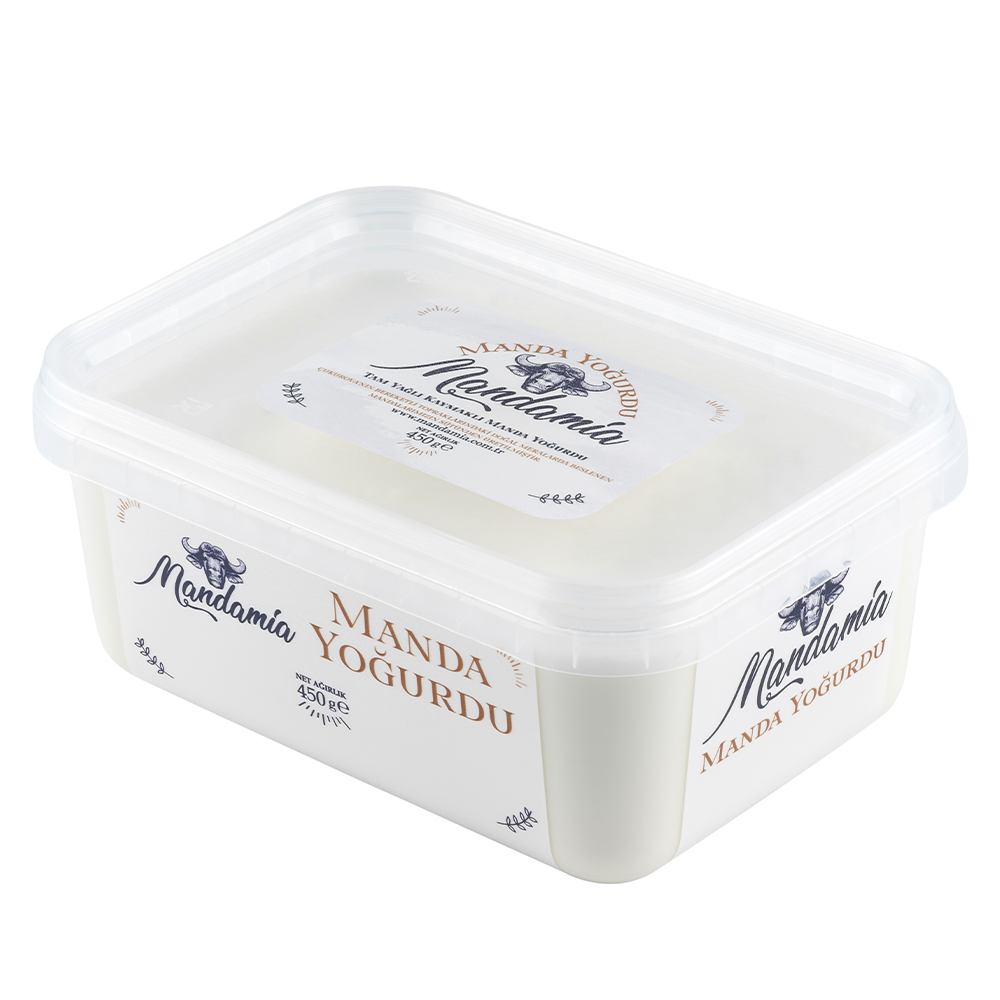 Manda Yoğurt, Plastik Kase (450 gr) Mandamia