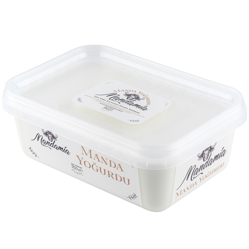 Manda Yoğurt, Plastik Kase (750 gr) Mandamia