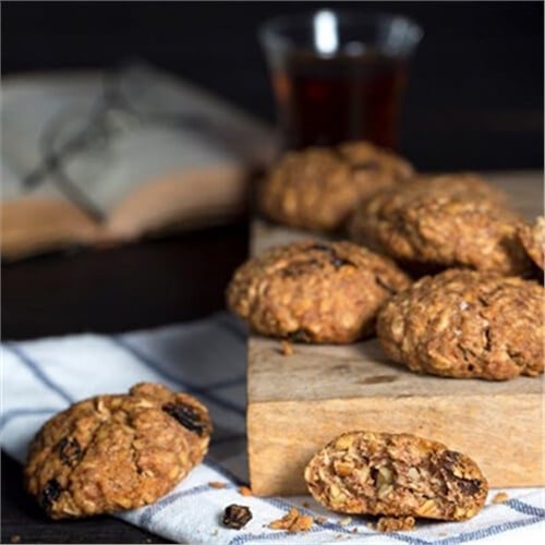 Meyveli Şekersiz Glutensiz Kurabiye (350 gr) 240derece