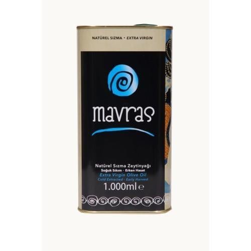 Natürel Sızma Zeytinyağı, Soğuk Sıkım (1 litre) Mavras