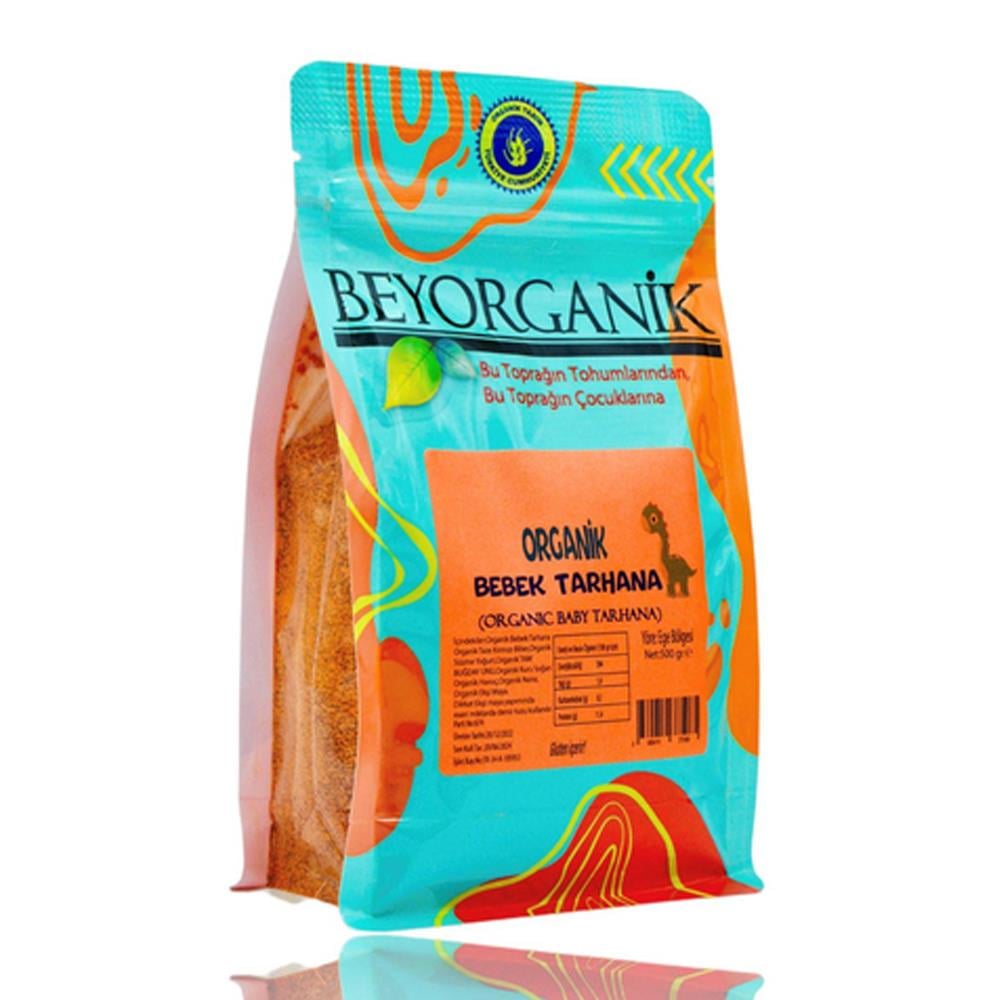 Organik Bebek Tarhana Probiyotik (500 gr) Beyorganik(Pestisit ve Aflatoksin Analizli)