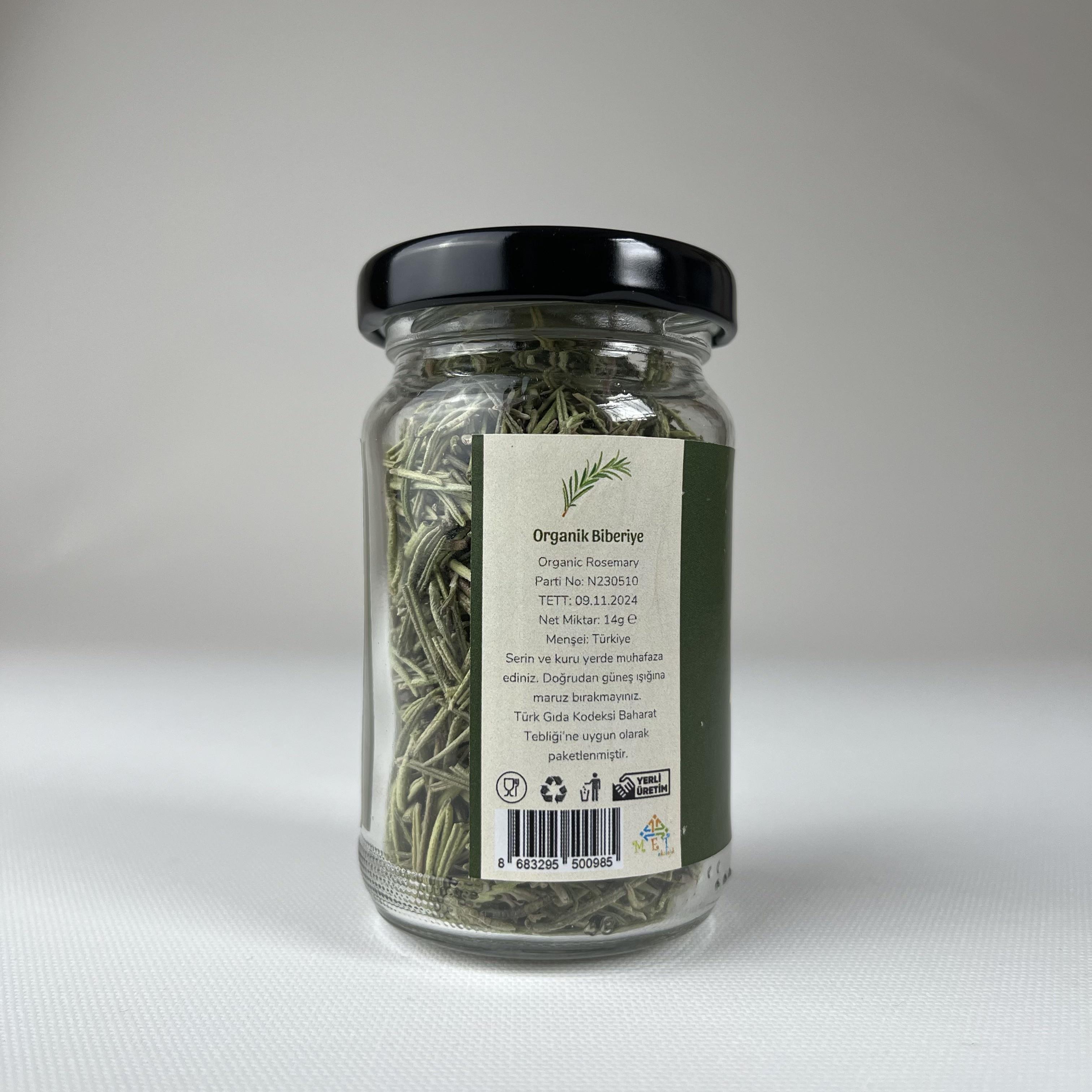 Organik Biberiye (20 gr) Doğal BiMarket