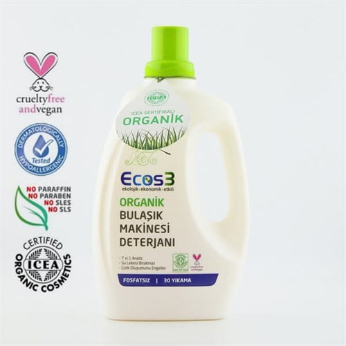 Organik Bulaşık Makinesi Jeli (750 ml) Ecos3