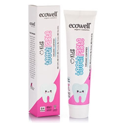 Organik Çocuk Diş Macunu (75 gr) Ecowell