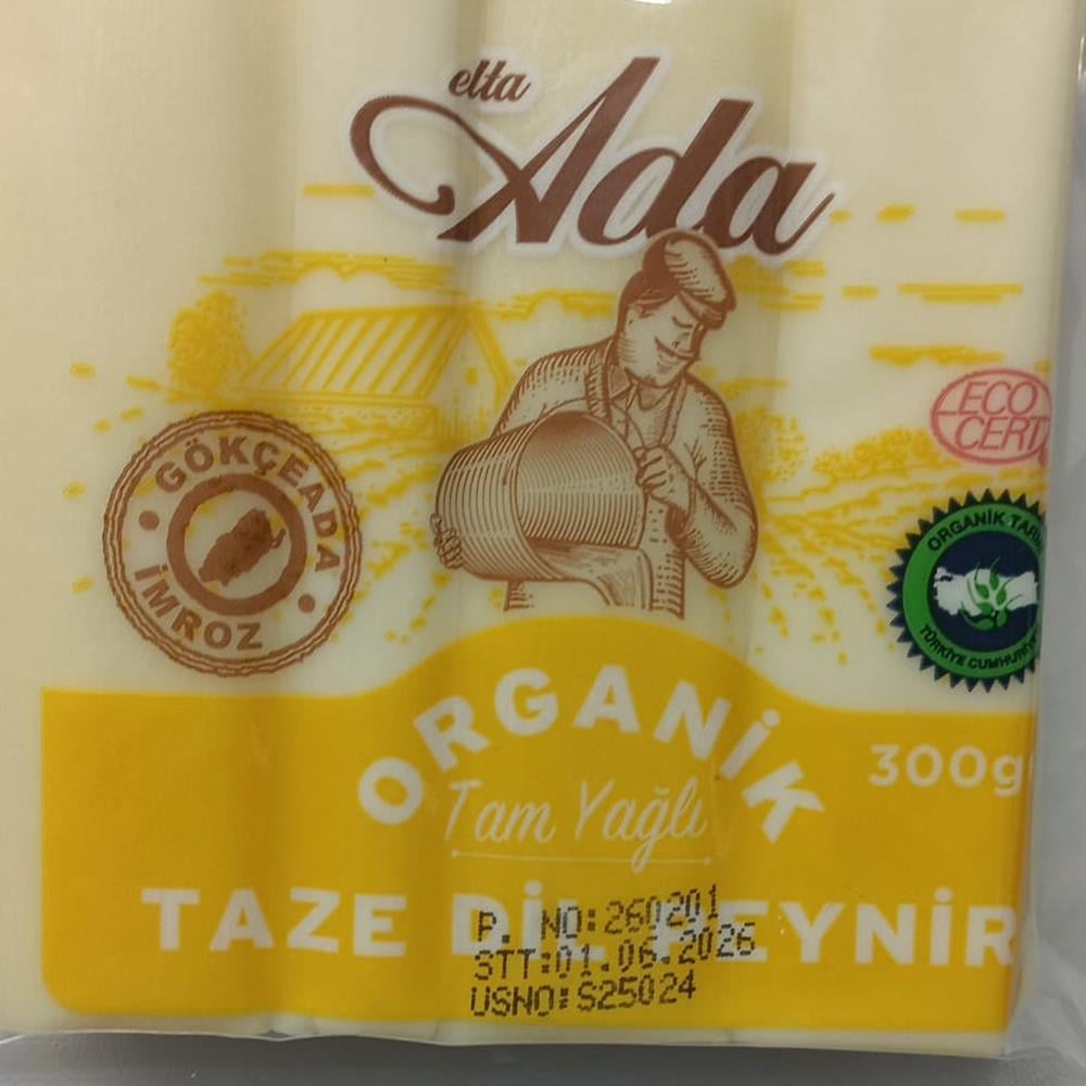 Organik Dil Peyniri, Ada (300 gr)