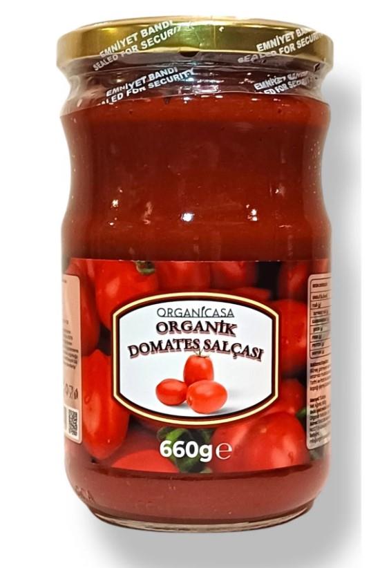 Organik Domates Salçası (660 gr) Organicasa