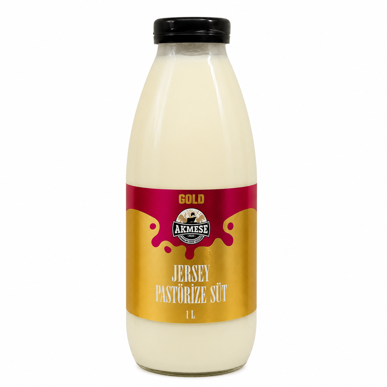 Organik Gold Jersey Günlük Pastörize Süt (1 lt pet şişe) Akmeşe