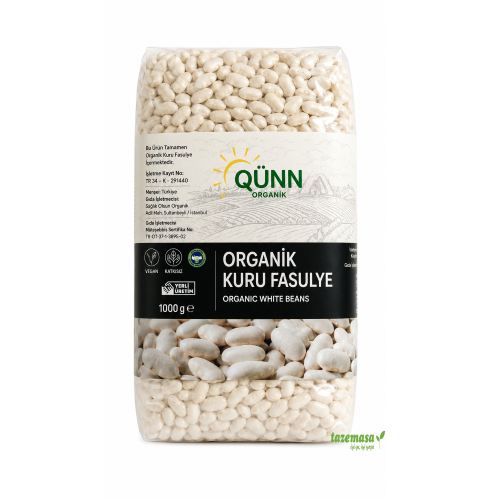 Organik Haşlanmış Kuru Fasulye Qünn