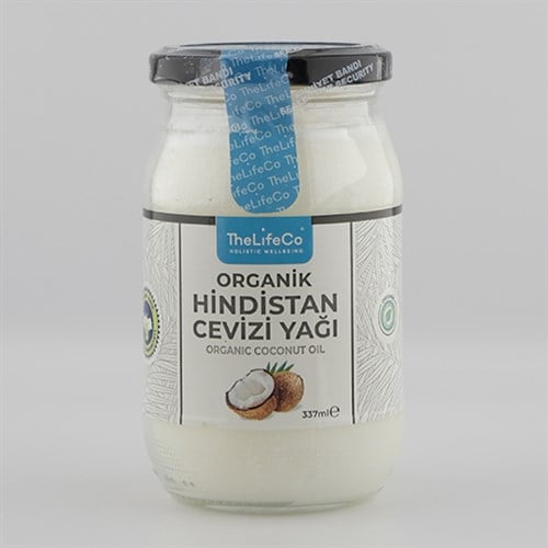 Organik Hindistan Cevizi Yağı, 337ml (TheLifeCo)
