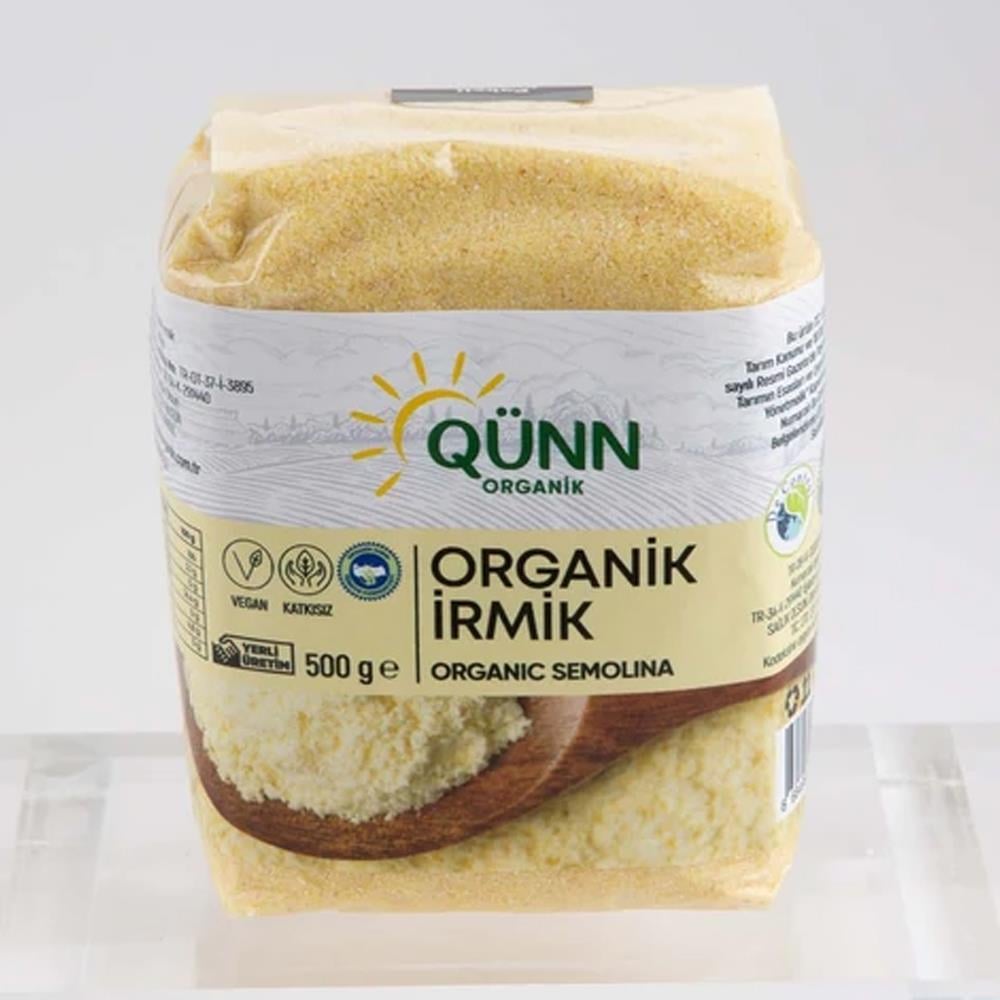 Organik İrmik (500 gr) Qünn