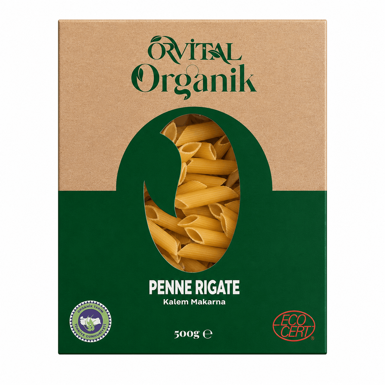 Organik Kalem Makarna (500 gr) Orvital